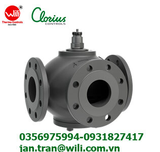 H3F Van Trộn Nhiệt DN100, Van Clorius M3F , van trộn nhiệt, van điều nhiệt 2 ngả, 3 ngả